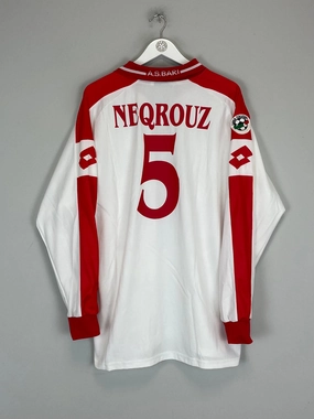 2002/03 BARI NEQROUZ #5 L/S *MATCH ISSUE* HOME SHIRT (XL) LOTTO Everyday Use Micro Perforated Ventilation