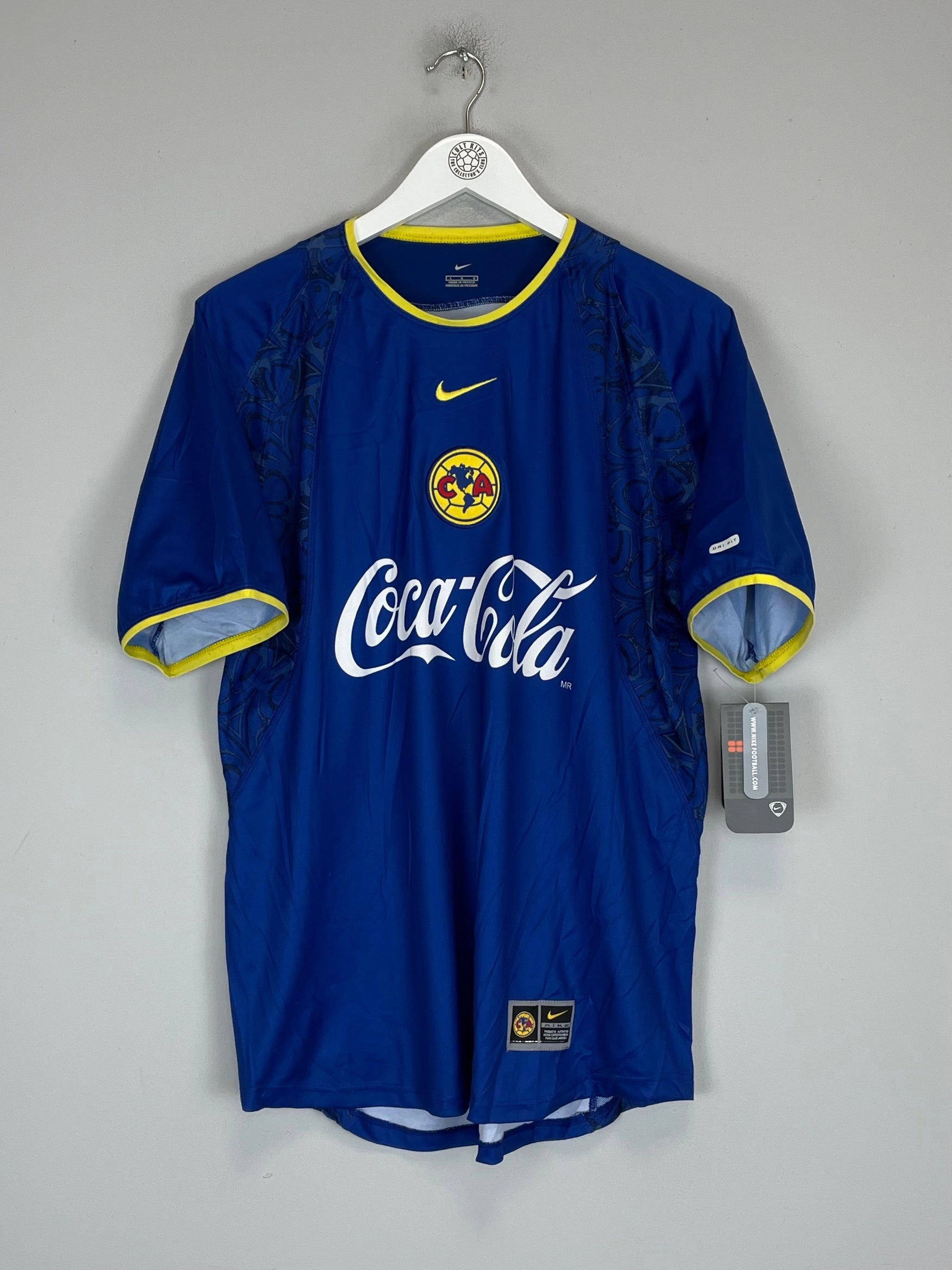 2002/03 CLUB AMERICA *BNWT* AWAY SHIRT (MULTIPLE SIZES) NIKE Dynamic Movement Adaptation Bonded Seamless