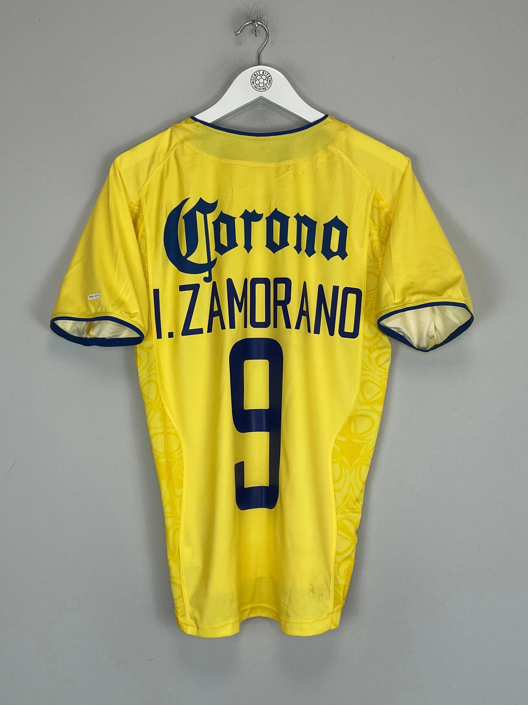 2002/03 CLUB AMERICA ZAMORANO #9 HOME SHIRT (M) NIKE Friction Free