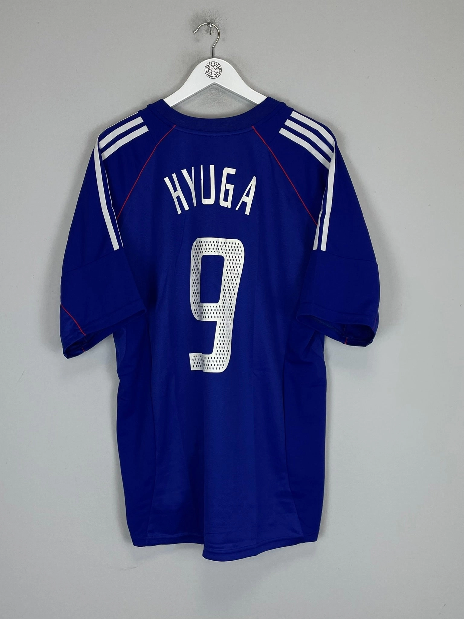 Cool Look Thermoregulating Fabric 2002/03 JAPAN HYUGA #9 HOME SHIRT (XL) ADIDAS