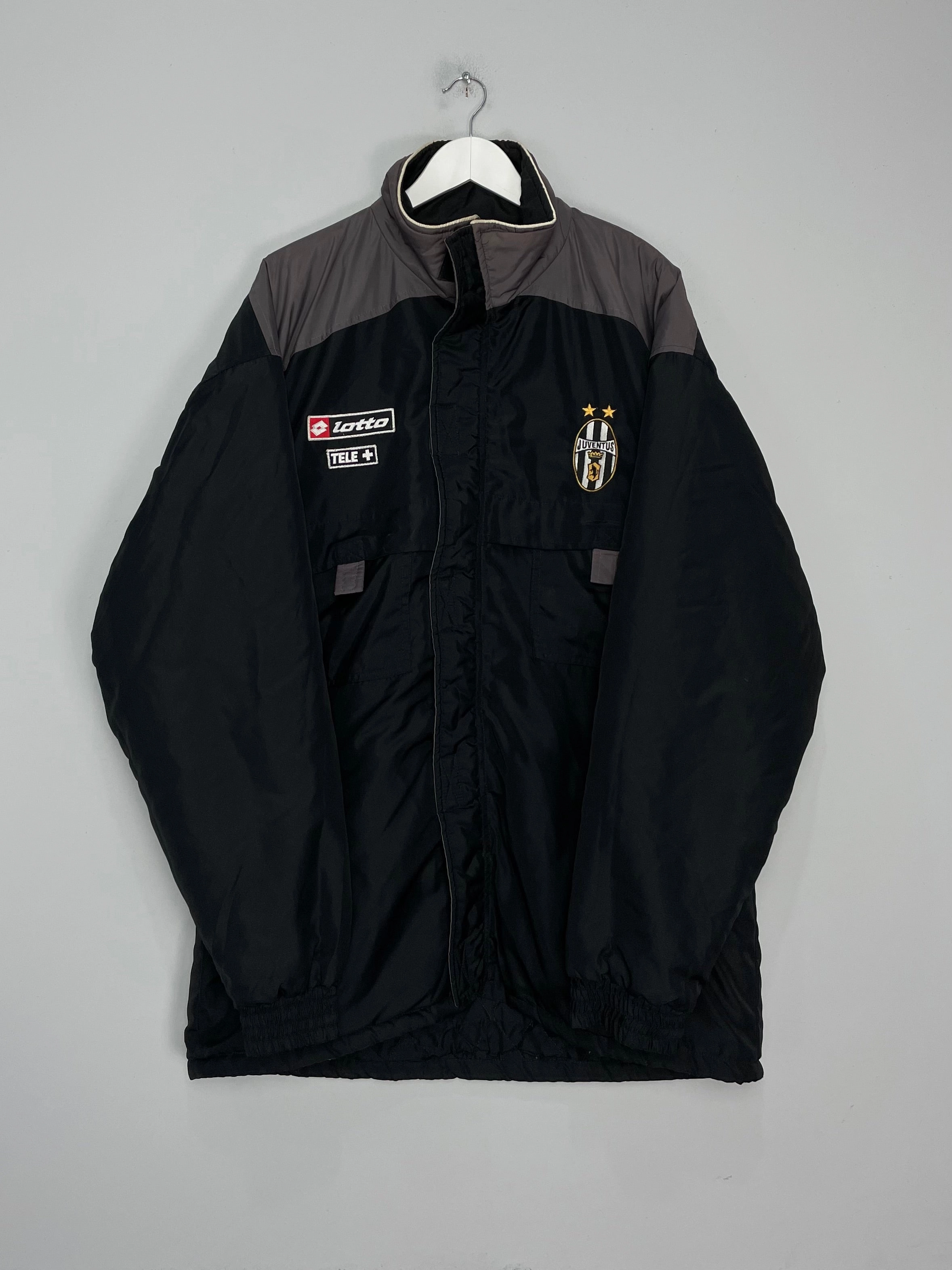 warranty Eco-friendly 2002/03 JUVENTUS BENCH COAT (XL) LOTTO