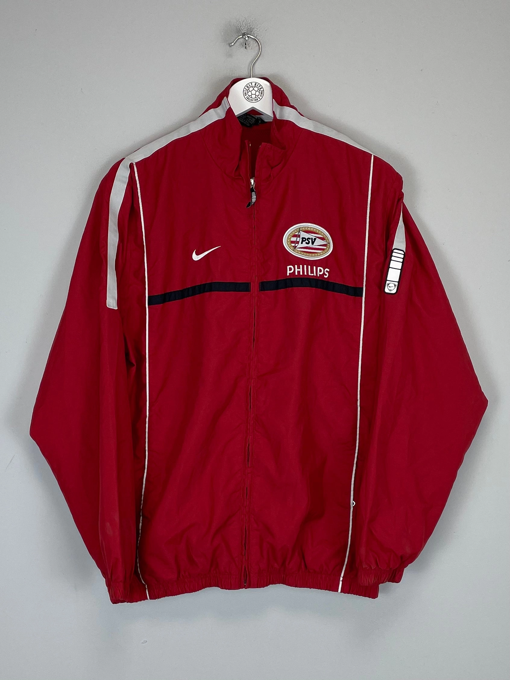 brooch venue fiber 2002/03 PSV TRACK JACKET (M) NIKE