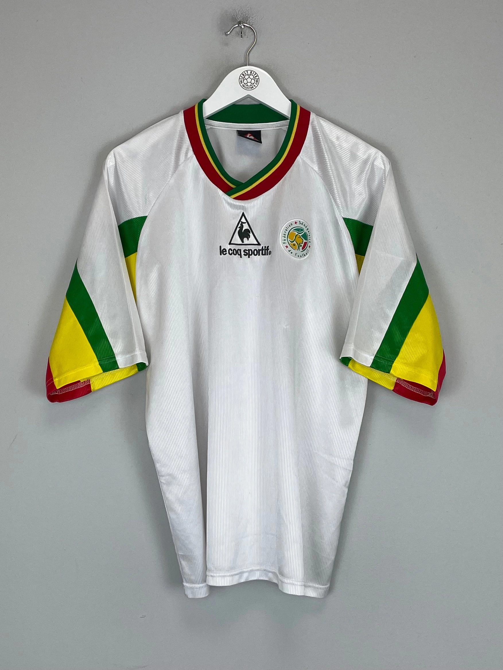 Comfort-Based Gear Wicking Interceptor Fabric 2002/03 SENEGAL HOME SHIRT (XL) LE COQ