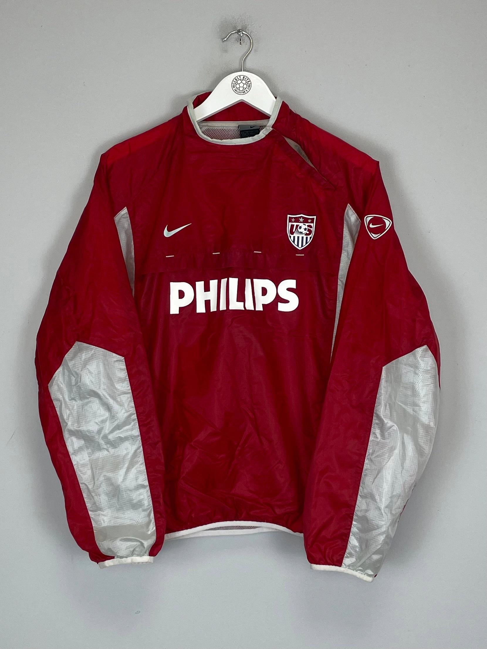 2002/03 USA WINDBREAKER JACKET (S) NIKE Labeling Street Style