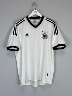 2002/04 GERMANY HOME SHIRT (L) ADIDAS Adaptable Fit