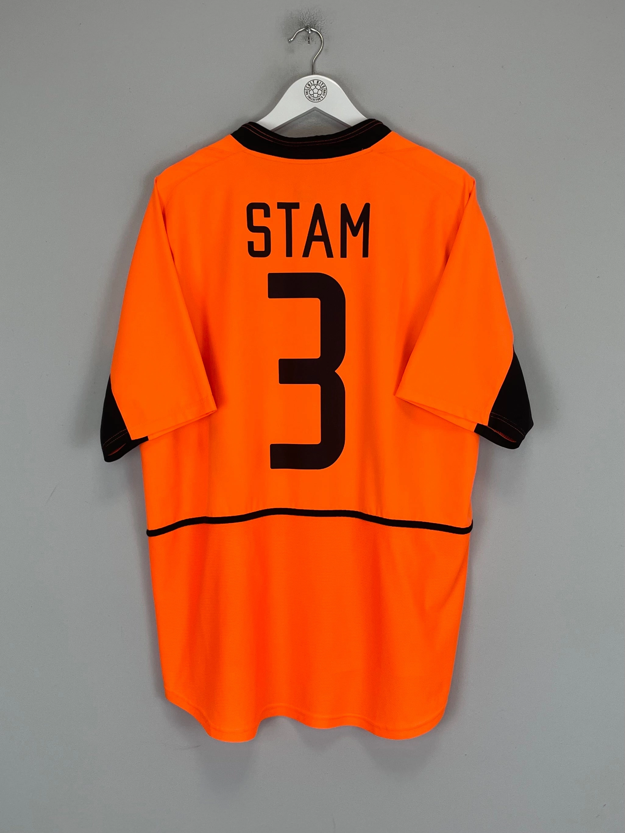 2002/04 NETHERLANDS STAM #3 HOME SHIRT (XL) NIKE Fitness Look