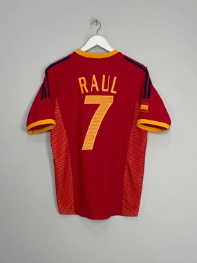 Versatile Apparel 2002/04 SPAIN RAUL #7 HOME SHIRT (S) ADIDAS