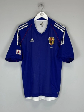 Double Layered Thermal Insulation 2002 JAPAN *PLAYER ISSUE* HOME SHIRT (M) ADIDAS