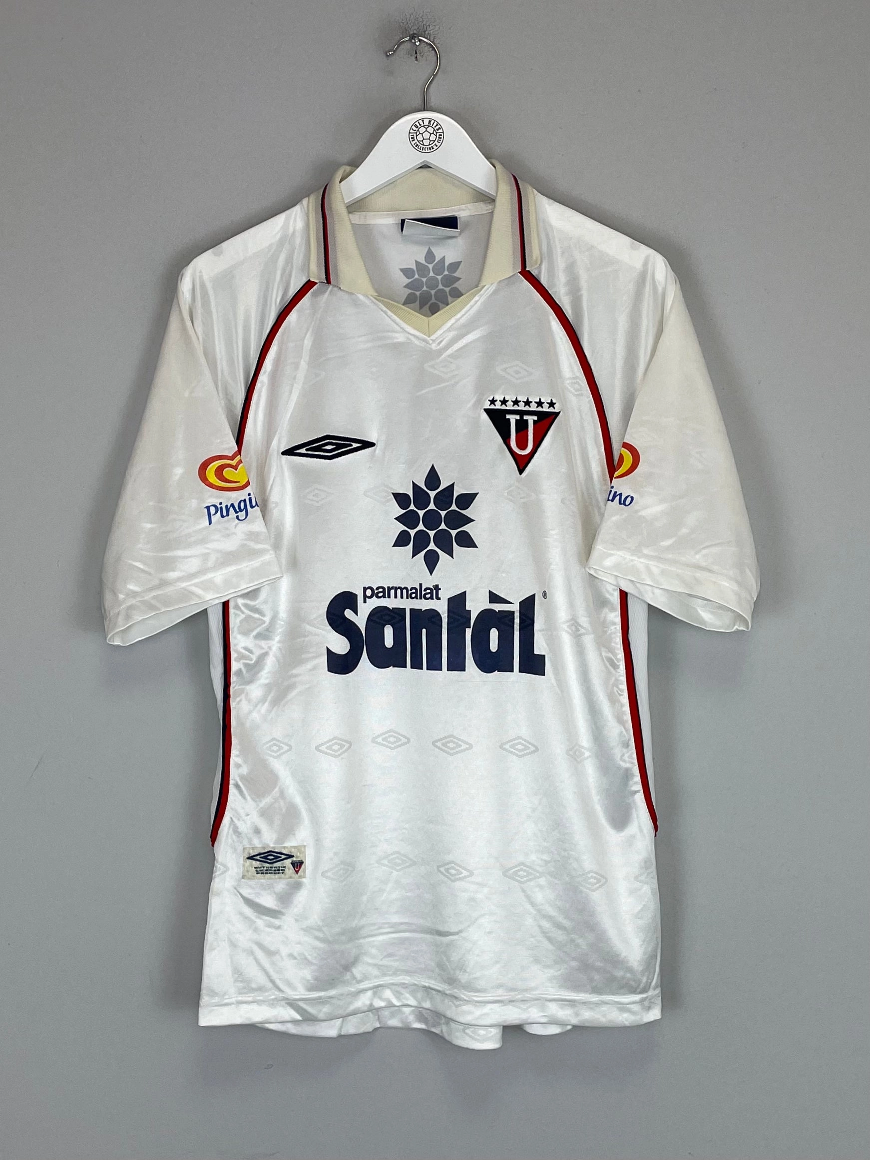 All Day Fit Dynamic Comfort 2002 LDU QUITO HOME SHIRT (L) UMBRO