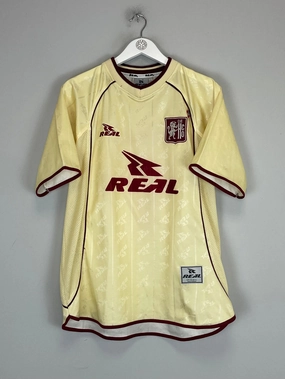 Cozy Comfort Irregularity Free Edging 2002 LEON DE HUANUCO #9 HOME SHIRT (L) REAL