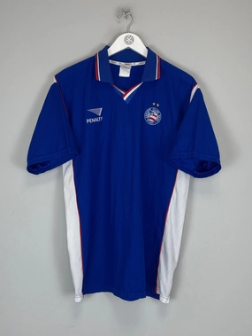 Breathable Jersey Material Dynamic Fit Technology 2003/04 CLUBE BAHIA #10 HOME SHIRT (L) PENALTY