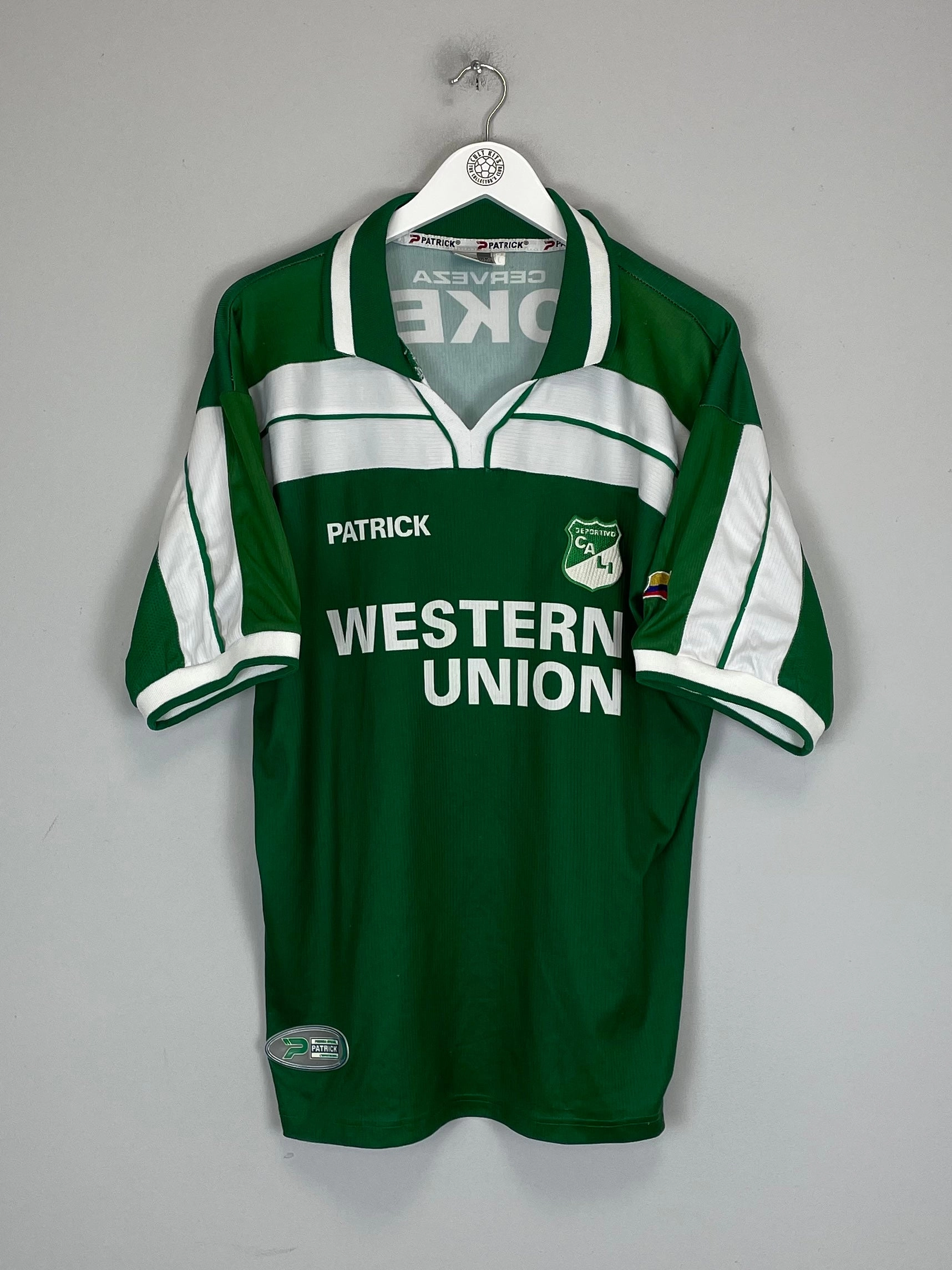 Multi Directional Breathability 2003/04 DEPORTIVO CALI HOME SHIRT (L) PATRICK