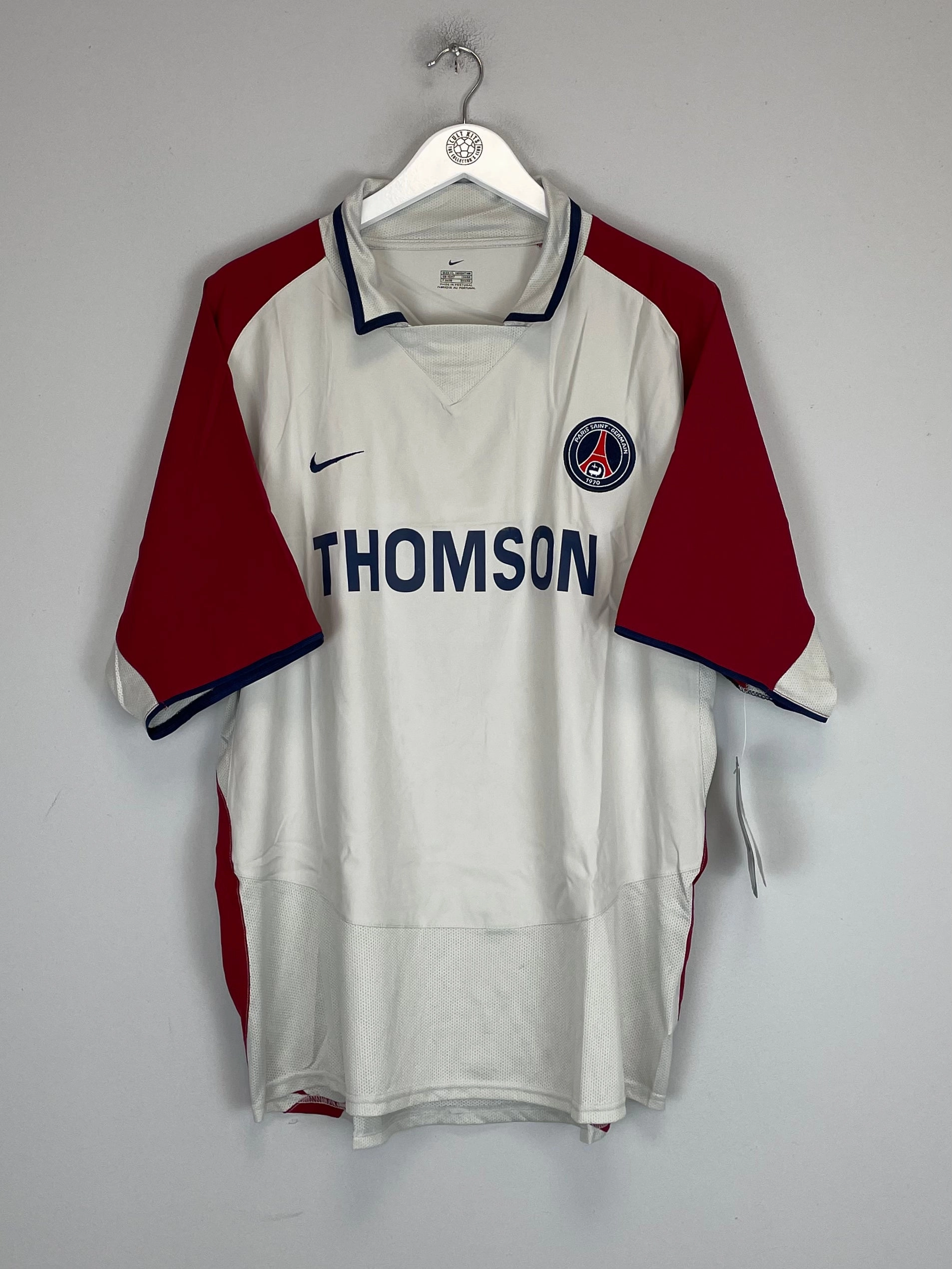 Gym Wear Clean Structure 2003/04 PSG *BNWT* AWAY SHIRT (XL) NIKE