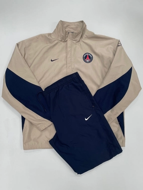 regional BreathableFabric 2003/04 PSG FULL TRACKSUIT (L) NIKE