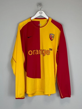 Workout Session No Drag 2003/04 RC LENS L/S HOME SHIRT (XL) NIKE