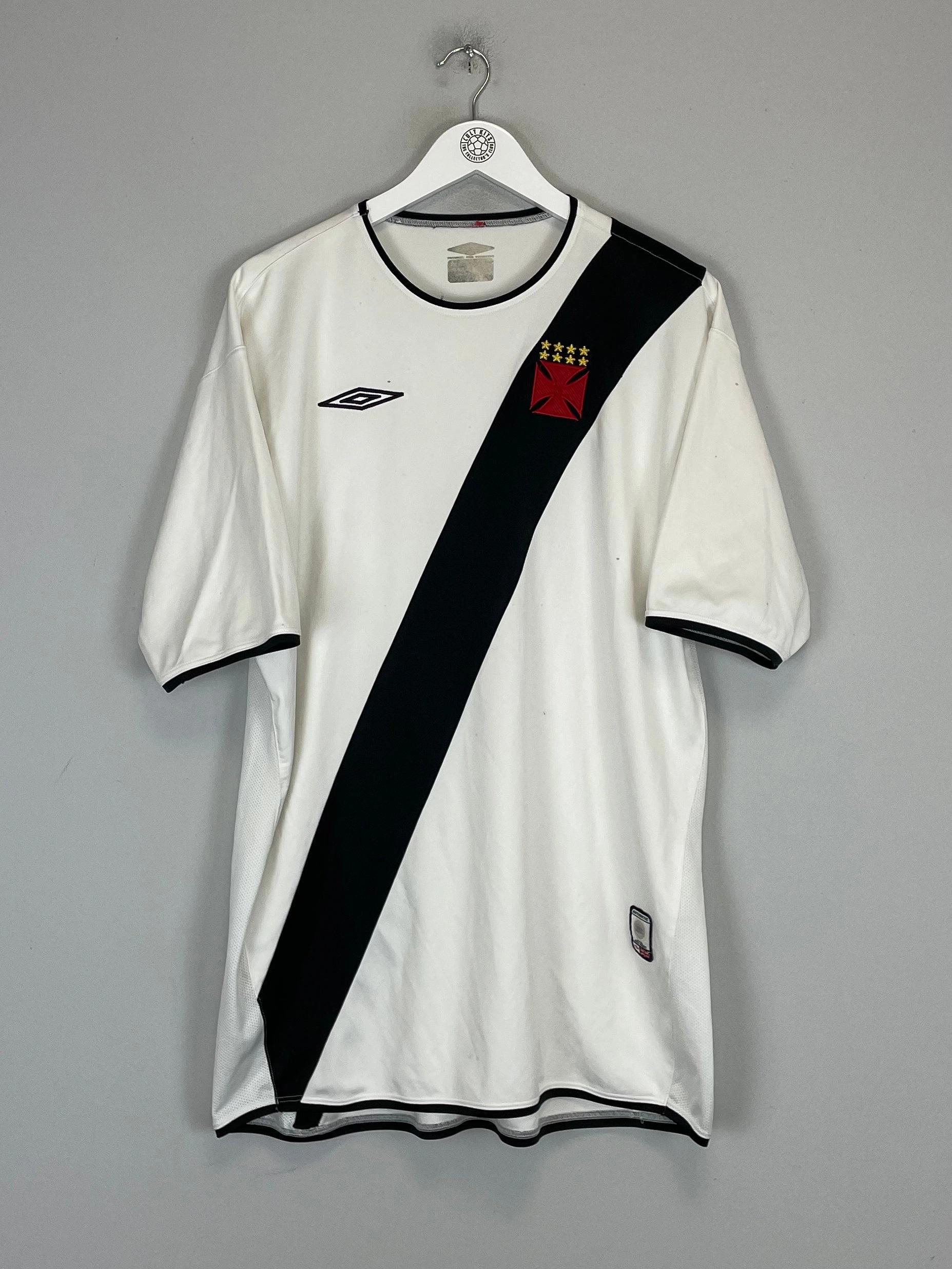 2003/04 VASCO DA GAMA #11 HOME SHIRT (XL) UMBRO Lightweight Thermal Regulation No Slip Gripper Hem