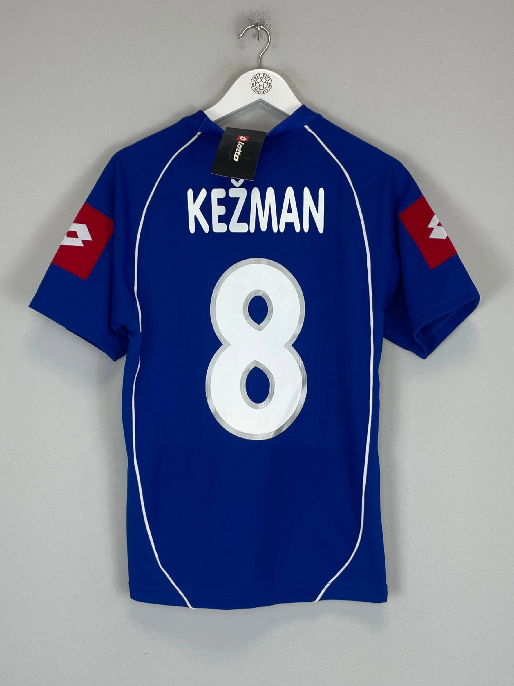 Breathe Easy Outdoor Performance 2003/05 SERBIA KEZMAN #8 *BNWT* HOME SHIRT (S) LOTTO