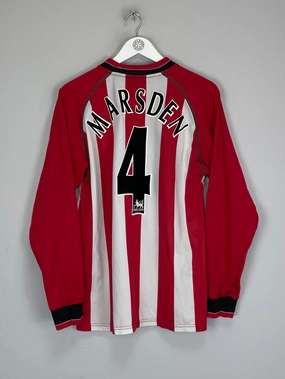 Airflow Optimized 2003/05 SOUTHAMPTON MARSDEN #4 L/S HOME SHIRT (L) OM