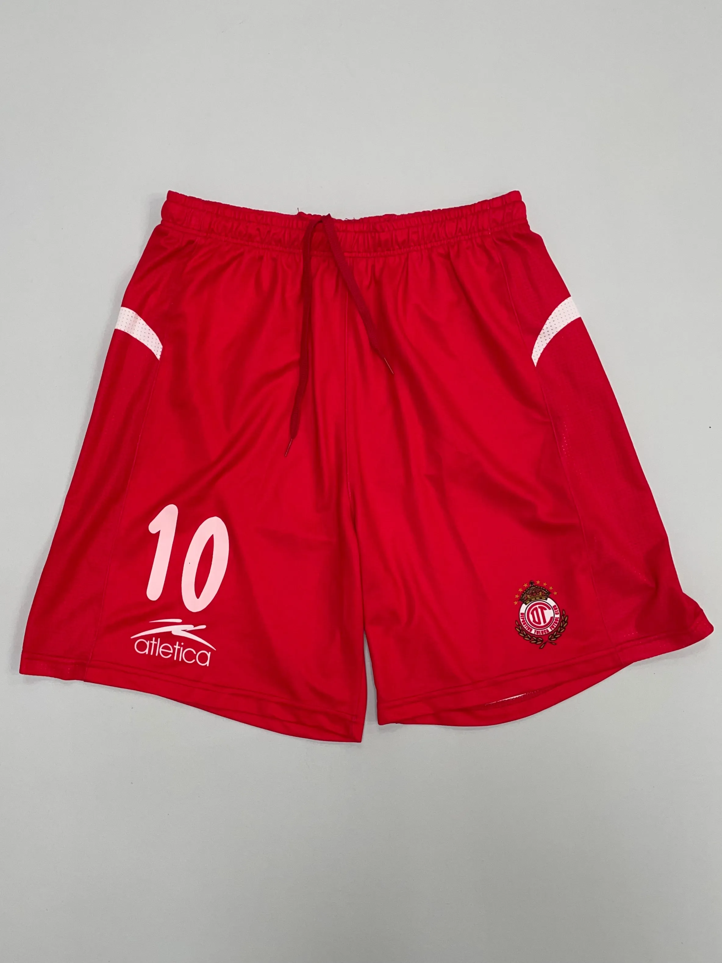 2004/05 DEPORTIVO TOLUCA #10 HOME SHORTS (XL) ATLETICA Fitness Ready