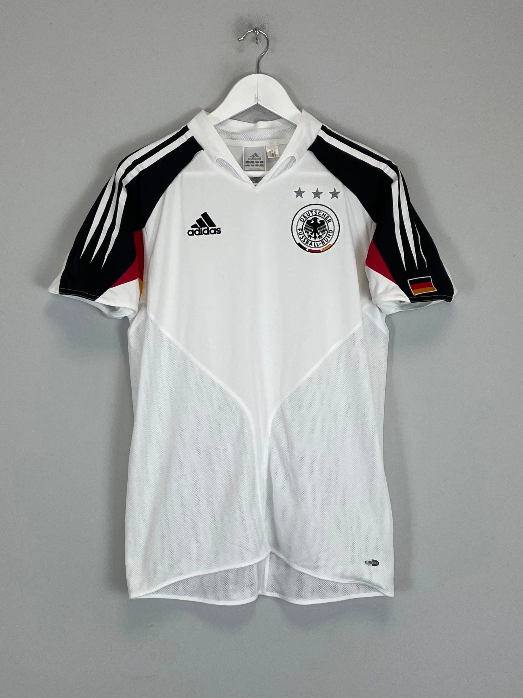 2004/05 GERMANY HOME SHIRT (S) ADIDAS Double Stitched Hem