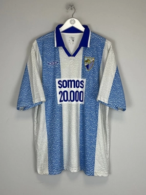 2004/05 MALAGA HOME SHIRT (XL) UMBRO Quick Comfort All-day Comfort