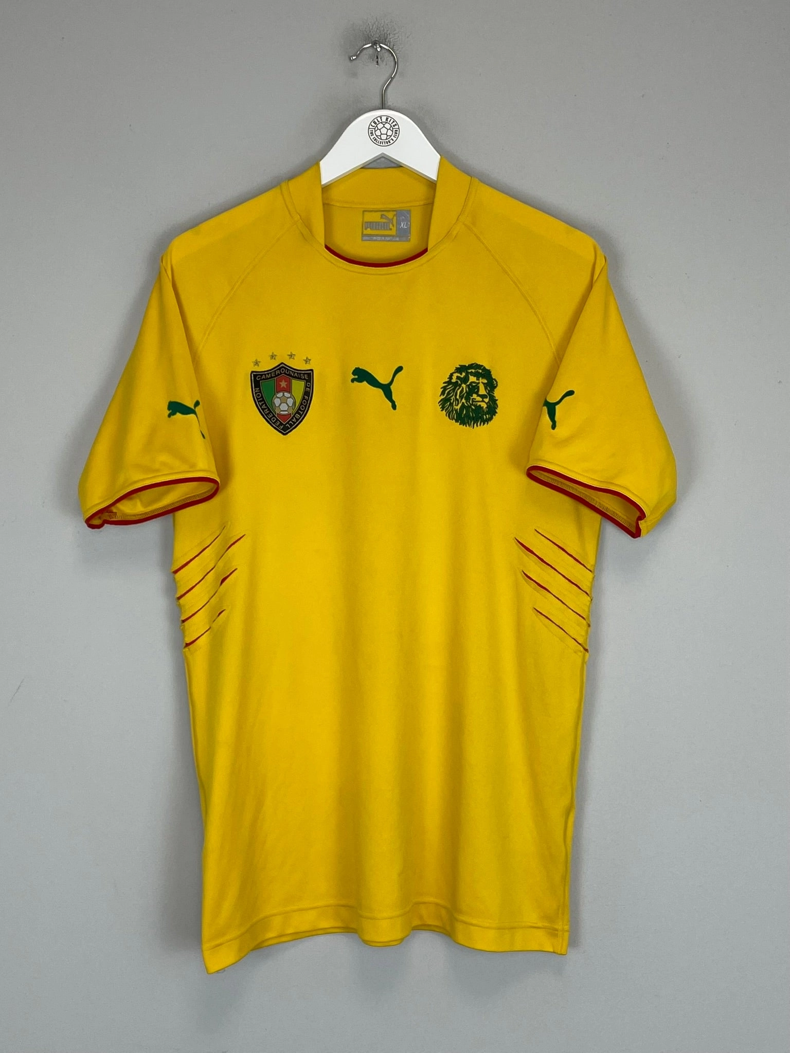 2004/06 CAMEROON AWAY SHIRT (XL) PUMA Comfortable apparel Form Fitting