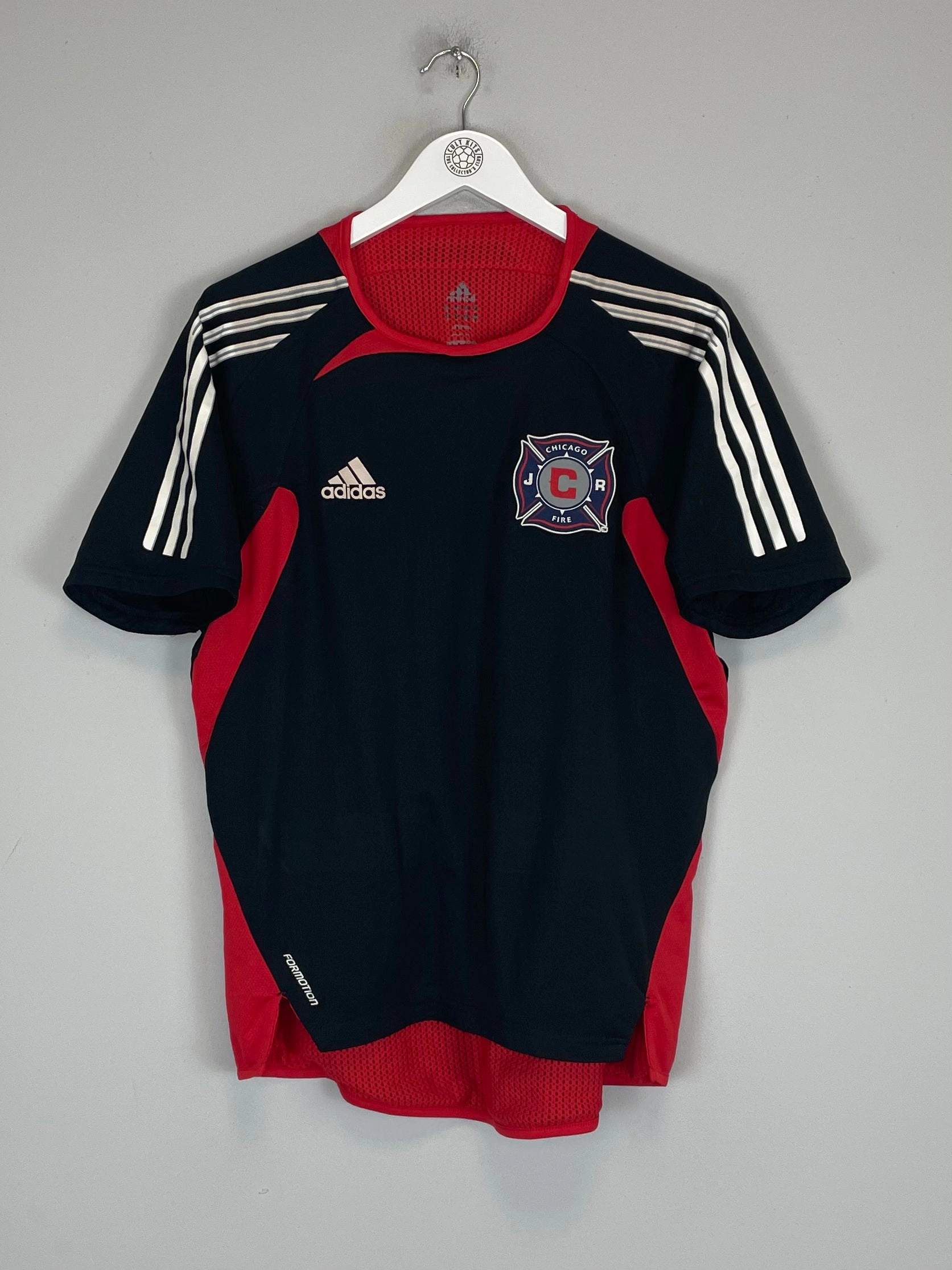 Impact Fit Ultra light 2004/06 CHICAGO FIRE TRAINING SHIRT (M) ADIDAS