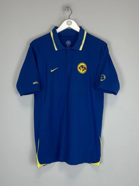 2004/06 CLUB AMERICA POLO SHIRT (M) NIKE Active Motion Light Motion