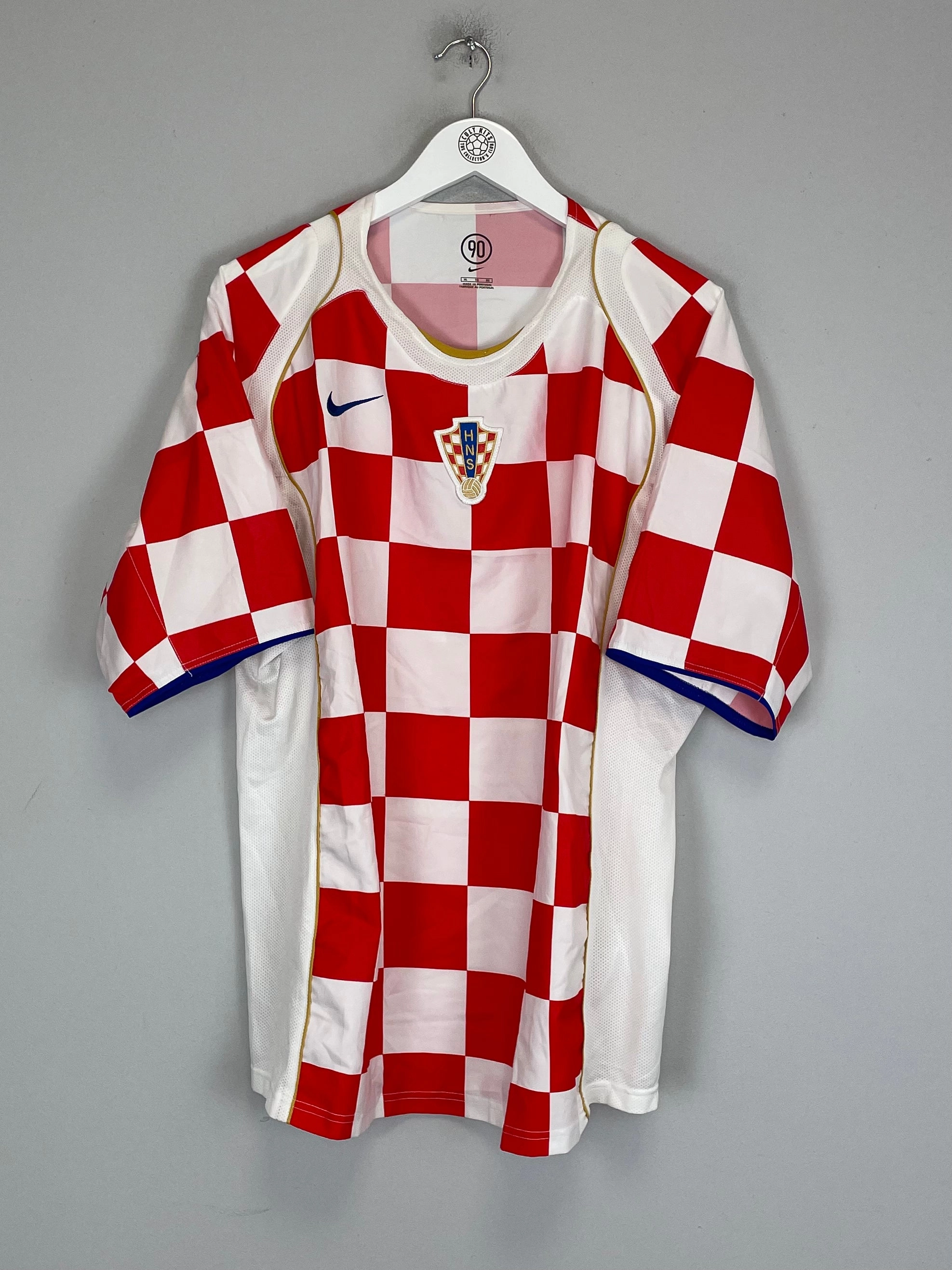 Quick Fit 2004/06 CROATIA HOME SHIRT (XL) NIKE