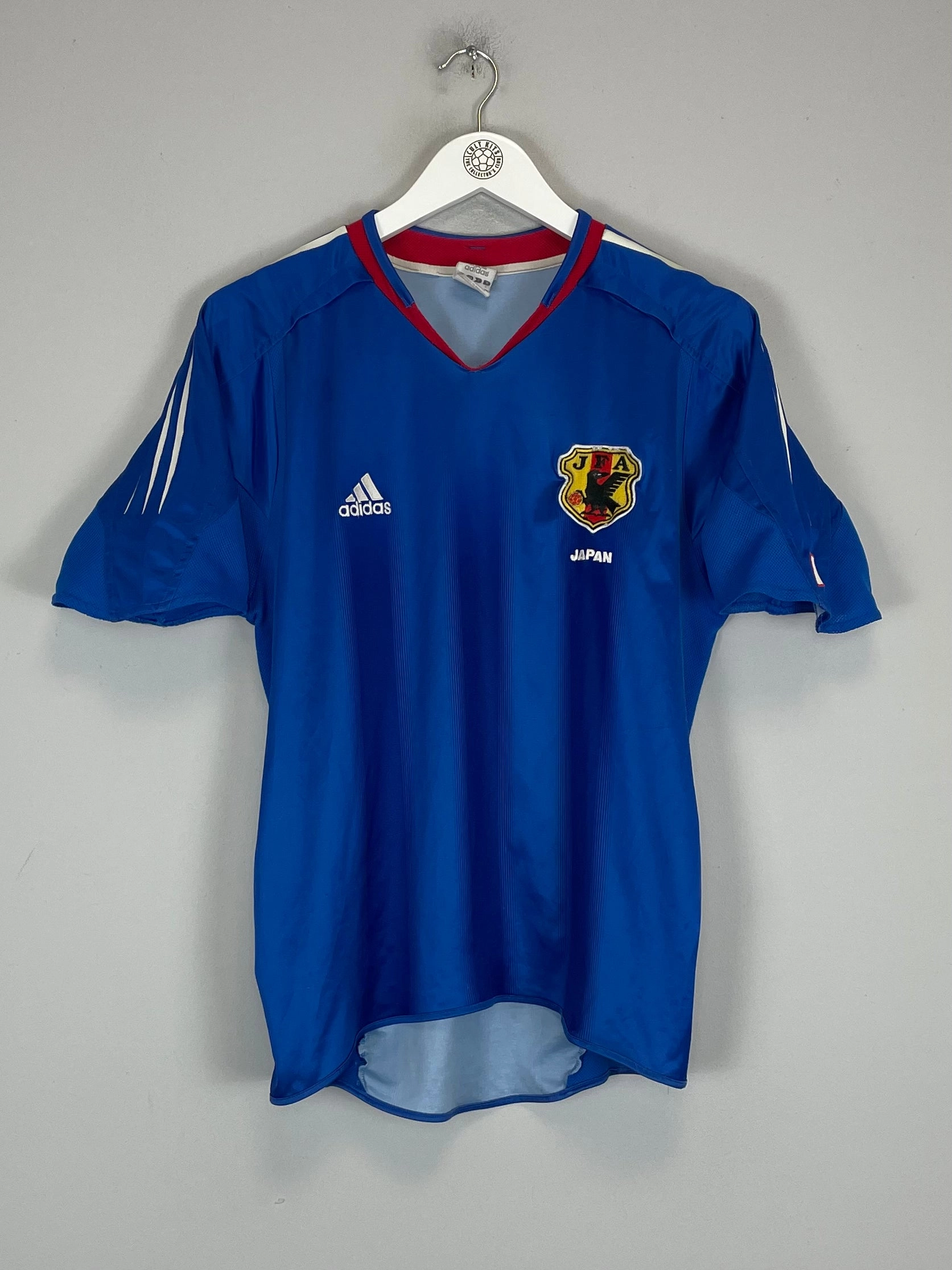 2004/06 JAPAN HOME SHIRT (S) ADIDAS Tailored Fit Classic Fit