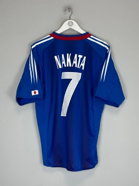 Functional Design Soft Inner Lining 2004/06 JAPAN NAKATA #7 HOME SHIRT (M) ADIDAS