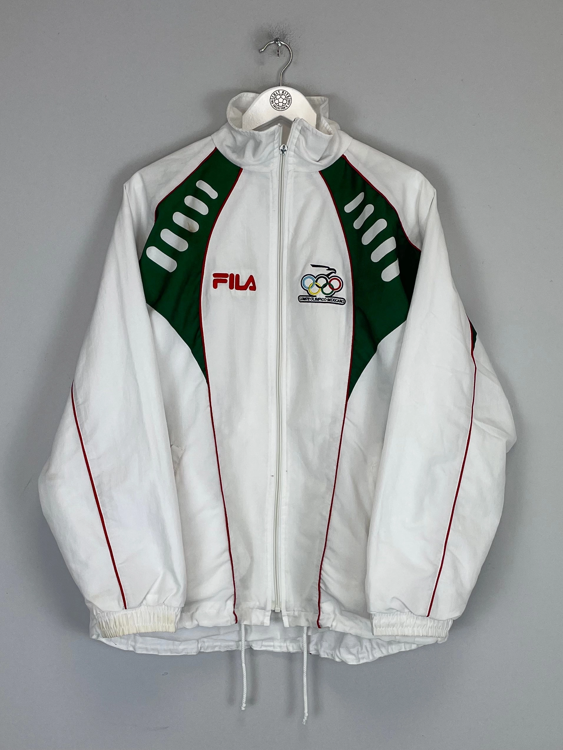 Lightweight Quick Action 2004 MEXICO OLYMPICS TRACK JACKET (M) FILA