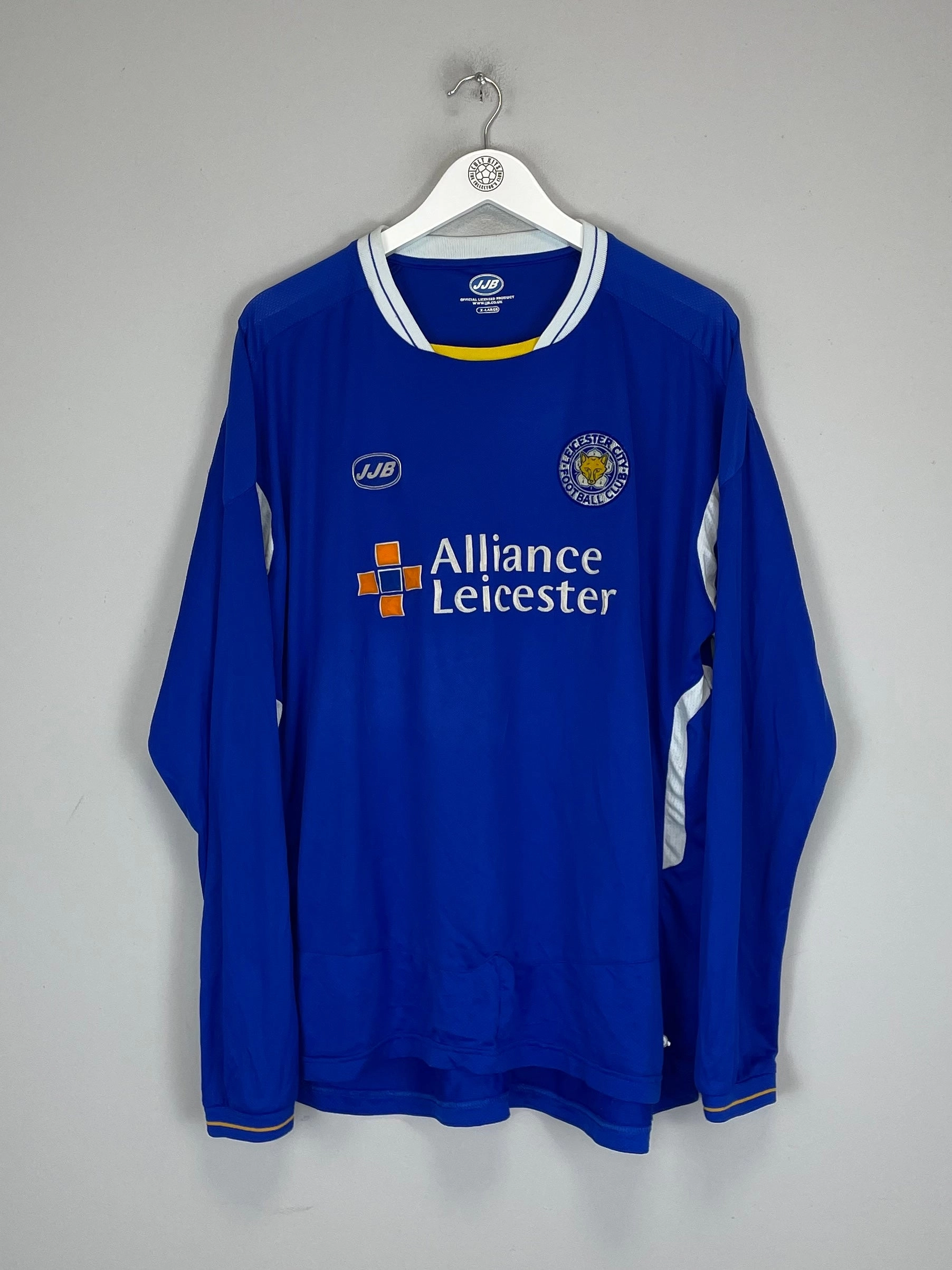 Eco Friendly Fibers 2005/06 LEICESTER CITY L/S HOME SHIRT (XL) JJB