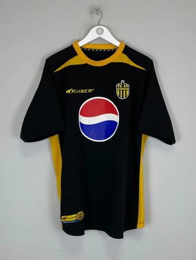 2005/06 REAL ESPANA AWAY SHIRT (XL) KAISER Base Movement