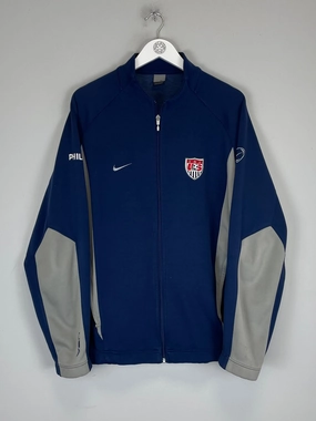 2005/06 USA TRACK JACKET (L) NIKE Odor-free