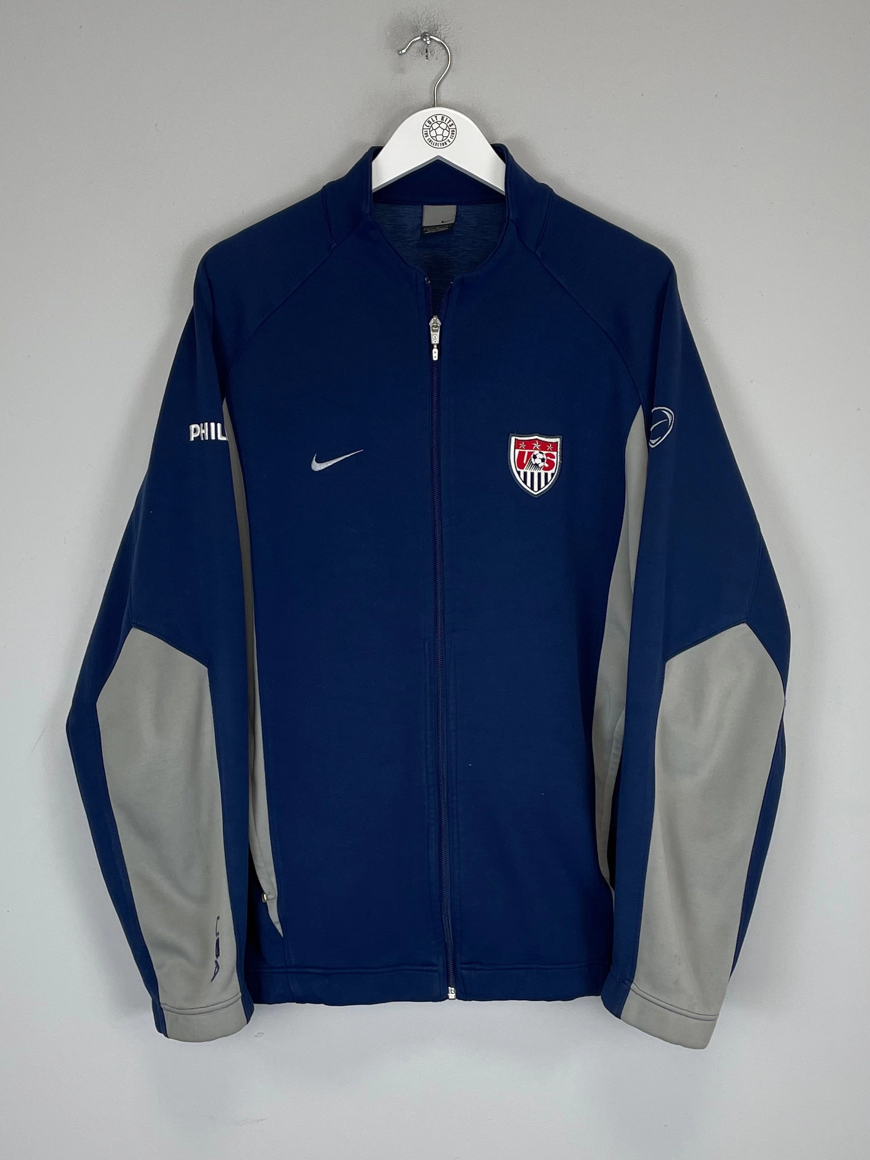 2005/06 USA TRACK JACKET (L) NIKE Odor-free