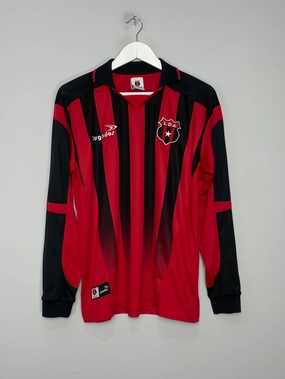 Workout Gear Sun Protection Fabric 2006/07 ALAJUELENSE L/S HOME SHIRT (M) JUGADOS