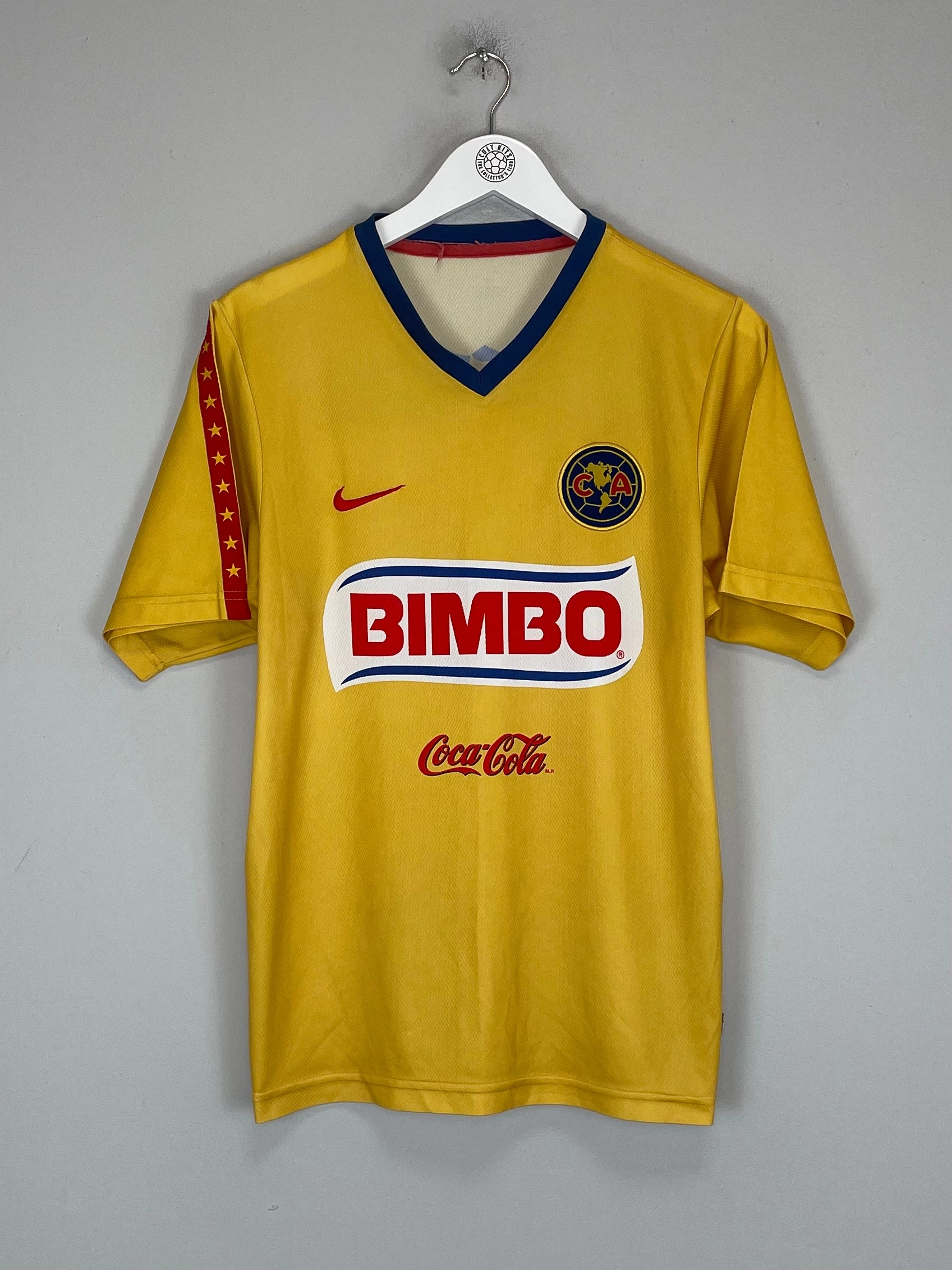2006/07 CLUB AMERICA TRAINING SHIRT (M) NIKE Comfortable fit Zip Up