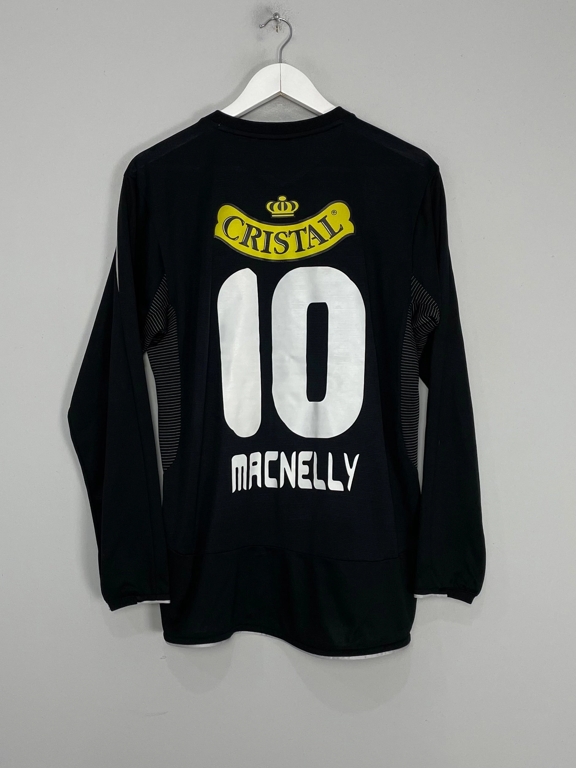 2006/07 COLO COLO MACNELLY #10 L/S AWAY SHIRT (L) UMBRO Endurance Fit