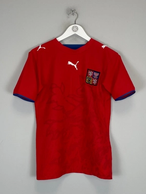 2006/07 CZECH REPUBLIC HOME SHIRT (XL.KIDS) PUMA Brushed Inner Lining
