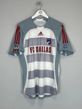 2006/07 FC DALLAS *PLAYER ISSUE* AWAY SHIRT (M) ADIDAS Friction Dispersing Weave
