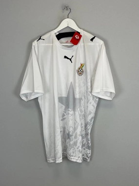 Non Irritating Seamless Edges Wear Resistant Reinforcement 2006/07 GHANA *BNWT* HOME SHIRT (XL) PUMA