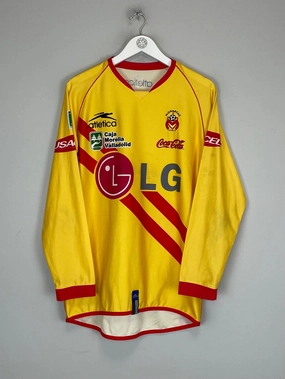 2006/07 MONARCAS MORELIA L/S HOME SHIRT (S) ATLETICA Eco Friendly Fabric Blends