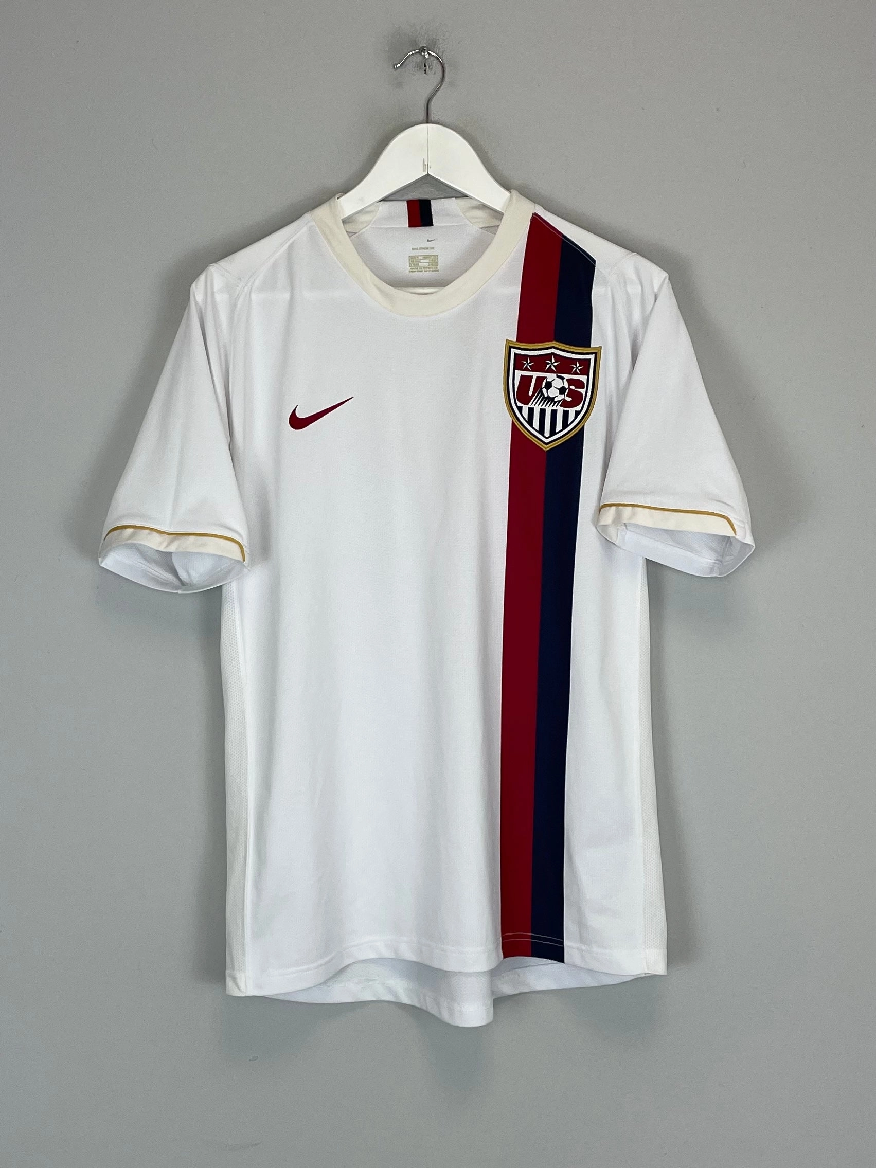 Non Chafing Neckline 2006/07 USA HOME SHIRT (M) NIKE