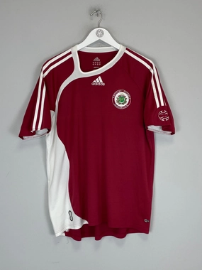 Comfort Optimized Lining 2006/08 LATVIA HOME SHIRT (L) ADIDAS