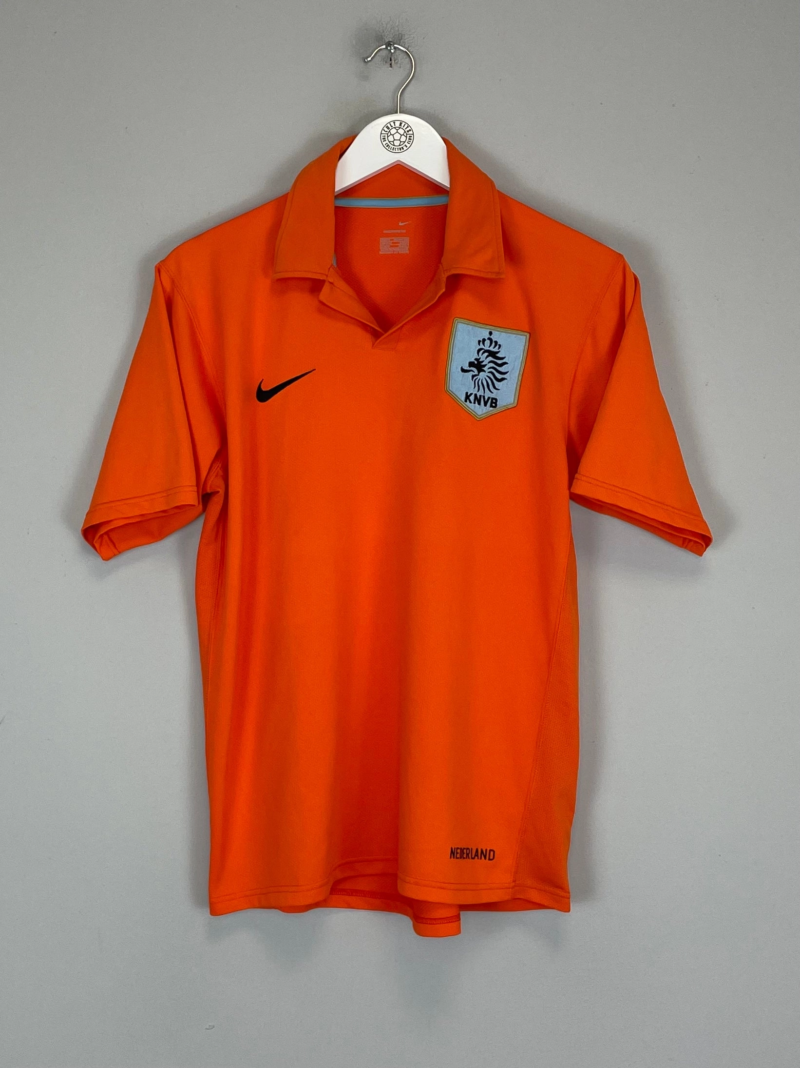 2006/08 NETHERLANDS HOME SHIRT (M) NIKE Outdoor Comfort Drop Tail Hem
