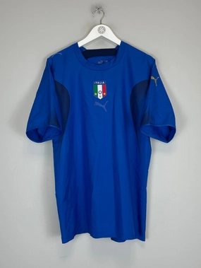 Non Slip Collar Simple Layer 2006 ITALY HOME SHIRT (XL) PUMA