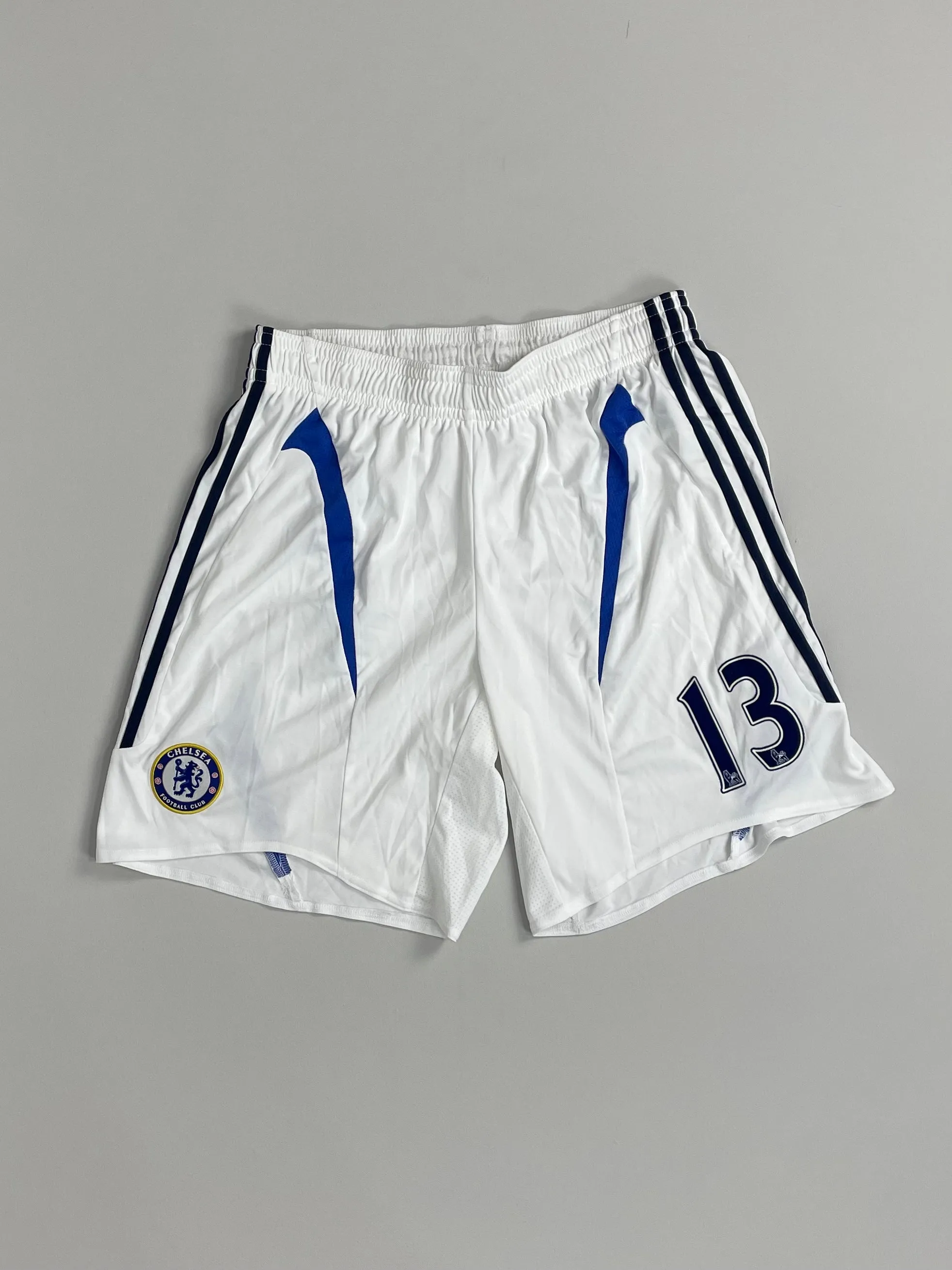 Simple Cut Wrinkle-Resistant 2007/08 CHELSEA #13 THIRD SHORTS (XL) ADIDAS