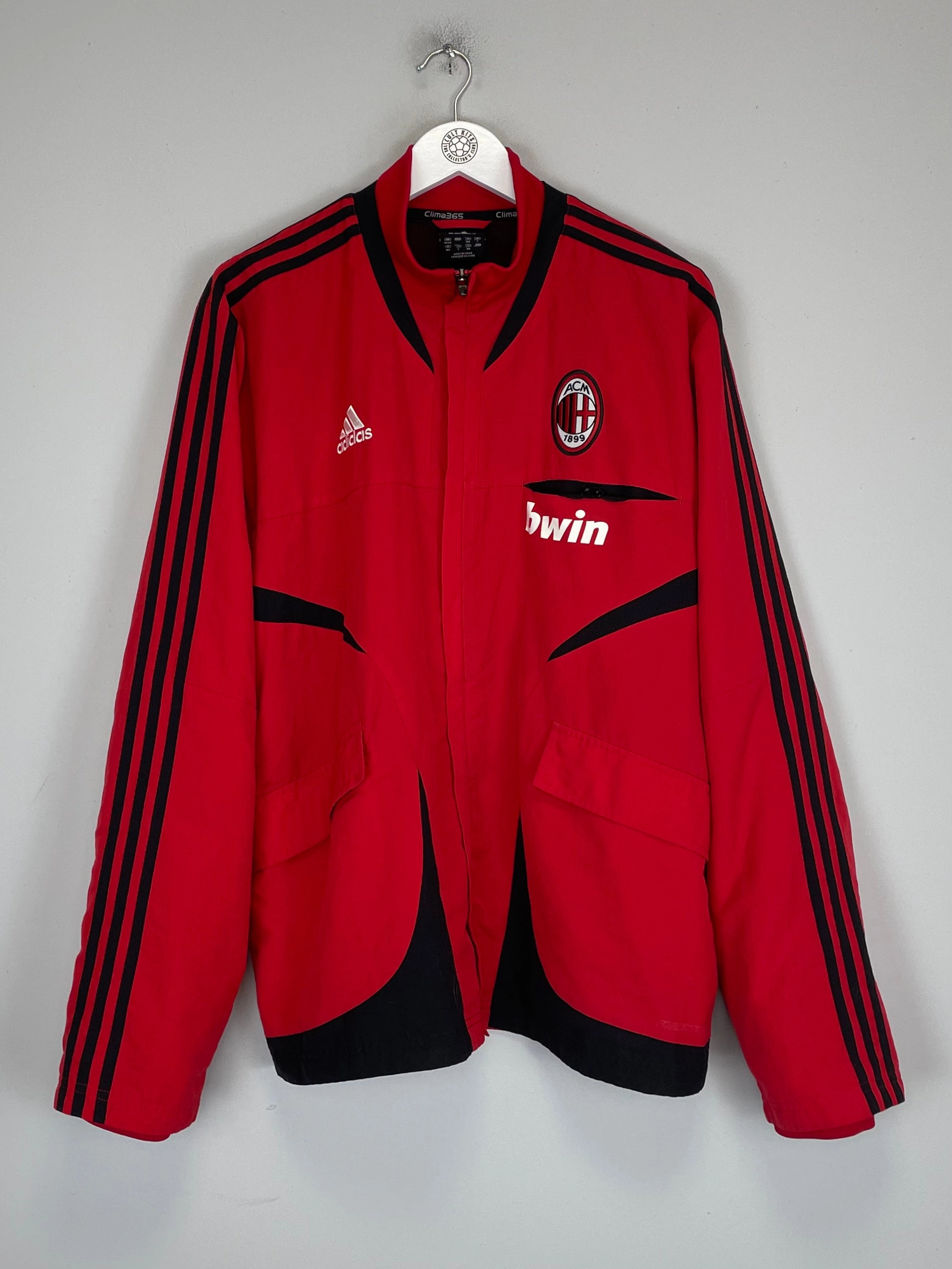 2007/08 AC MILAN TRACK JACKET (L) ADIDAS hiking clothes User-Friendly