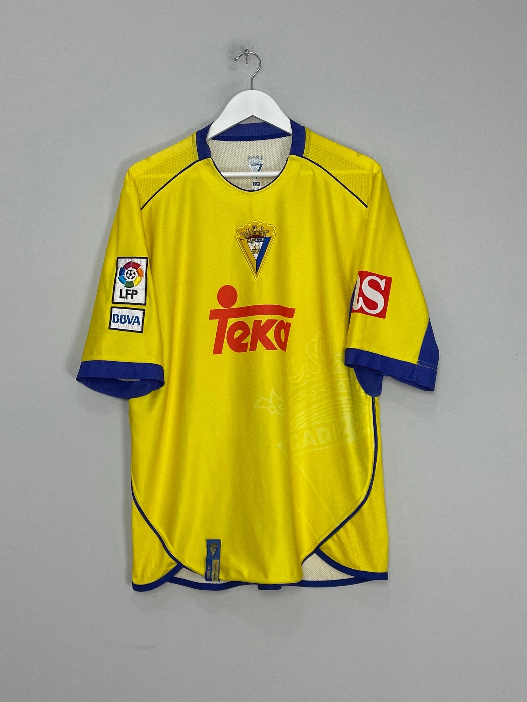 2007/08 CADIZ HOME SHIRT (L) OM Ultra Soft Lining